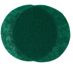 Hover Scrubber Pads - Two Dark Green Scrubber Pads (1 Set)